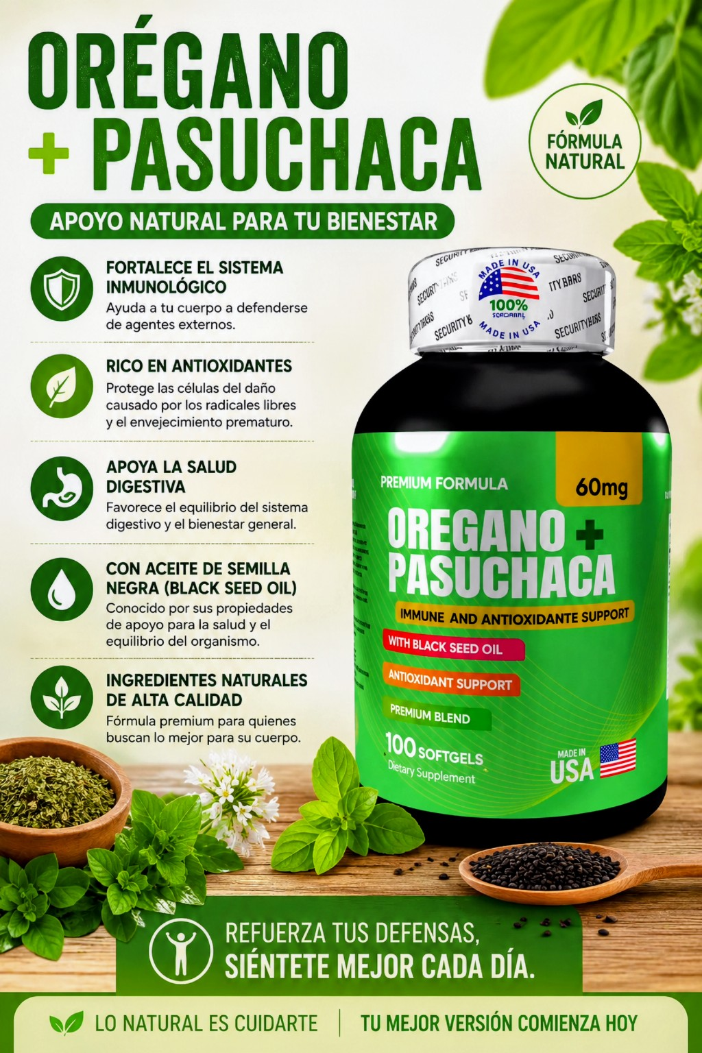 Orégano + Pasuchaca