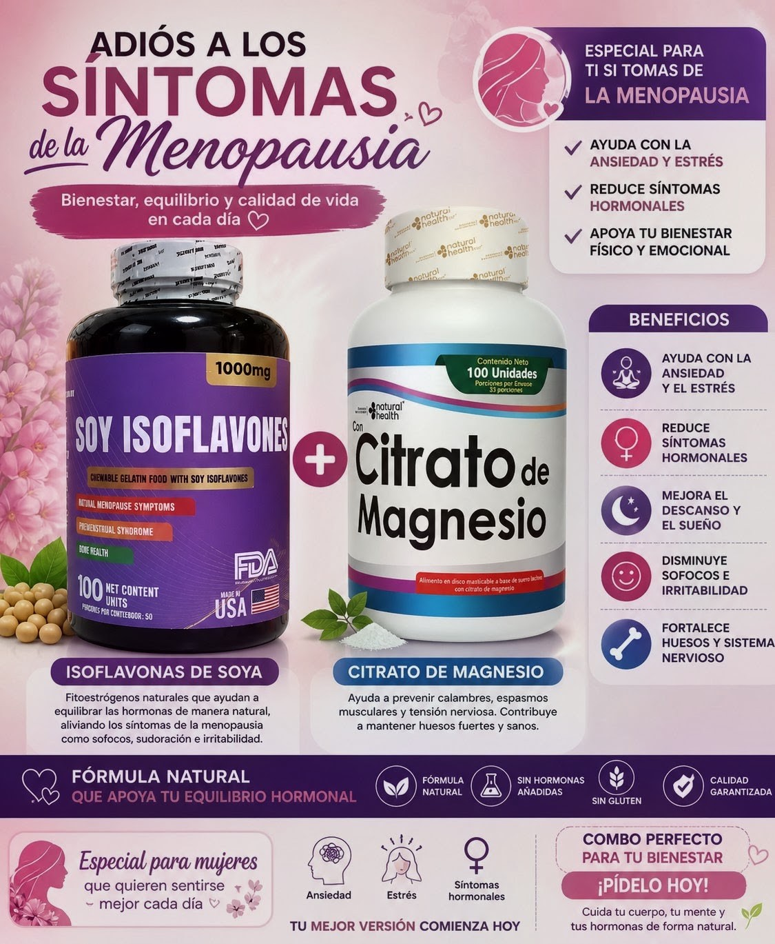 Combo para la menopausia